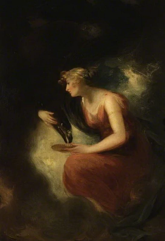 Hebe nutre l'aquila di Giove - Fitzwilliam Museum, William Beechey
